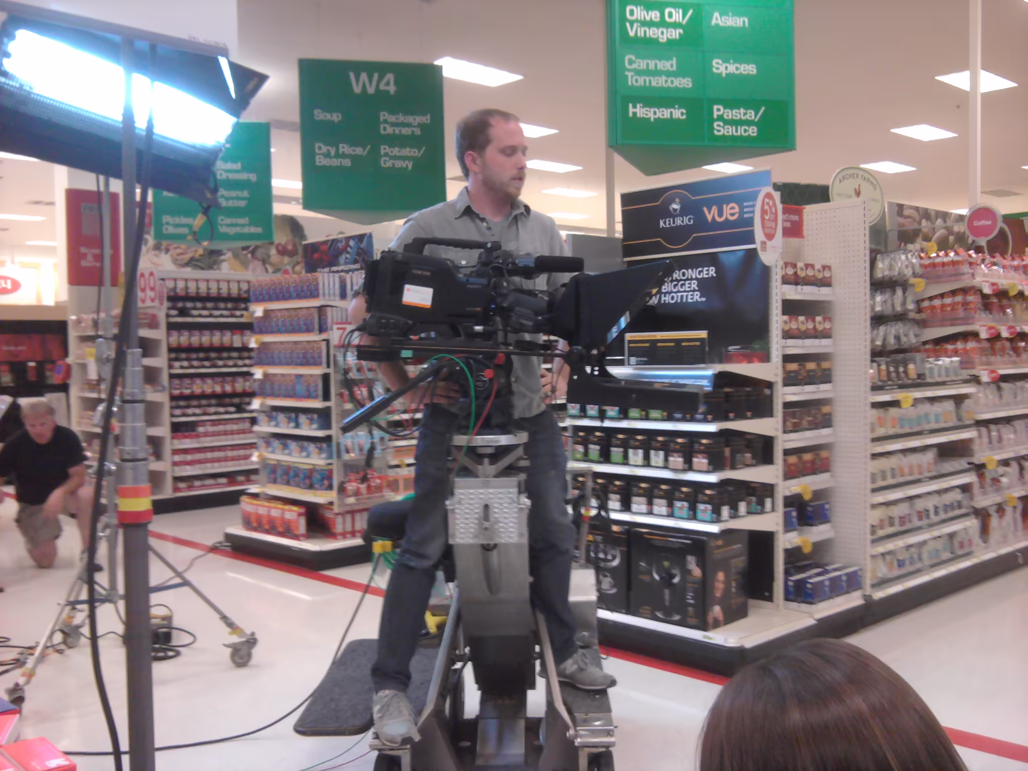 Premier Studios internship — Target shoot