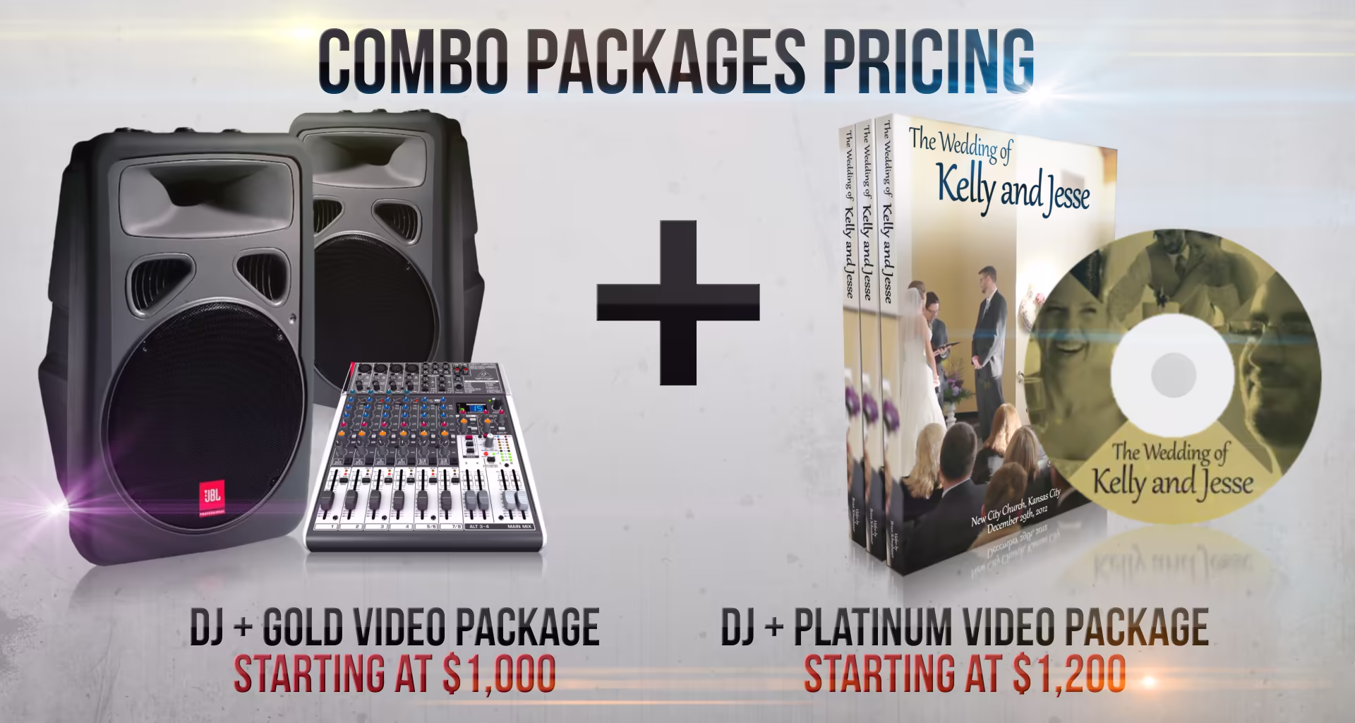 Schwikes Studios · the pricing graphics for the wedding business Kevin and I tried to start