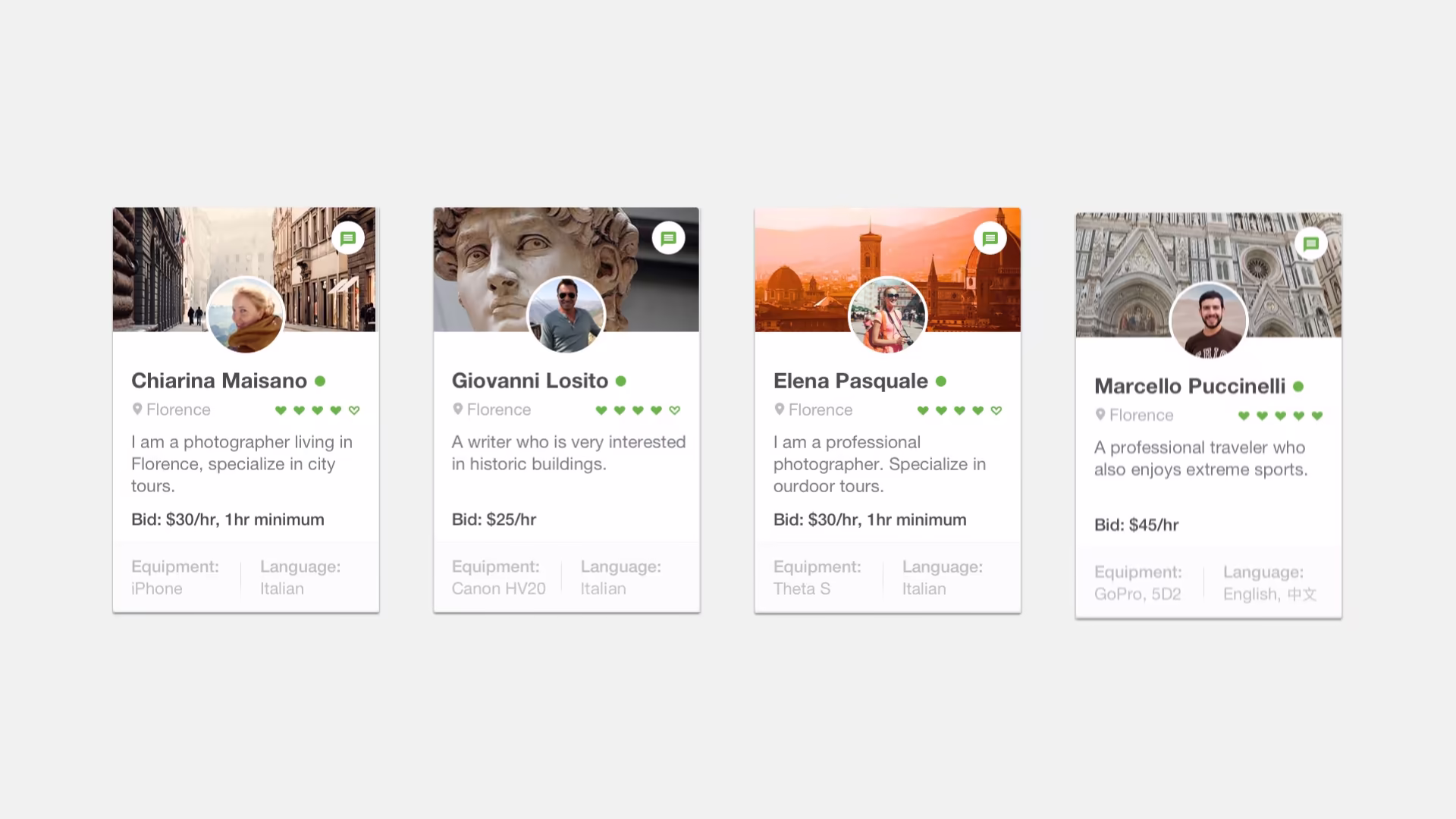 121 Live · app UI animated for the campaign