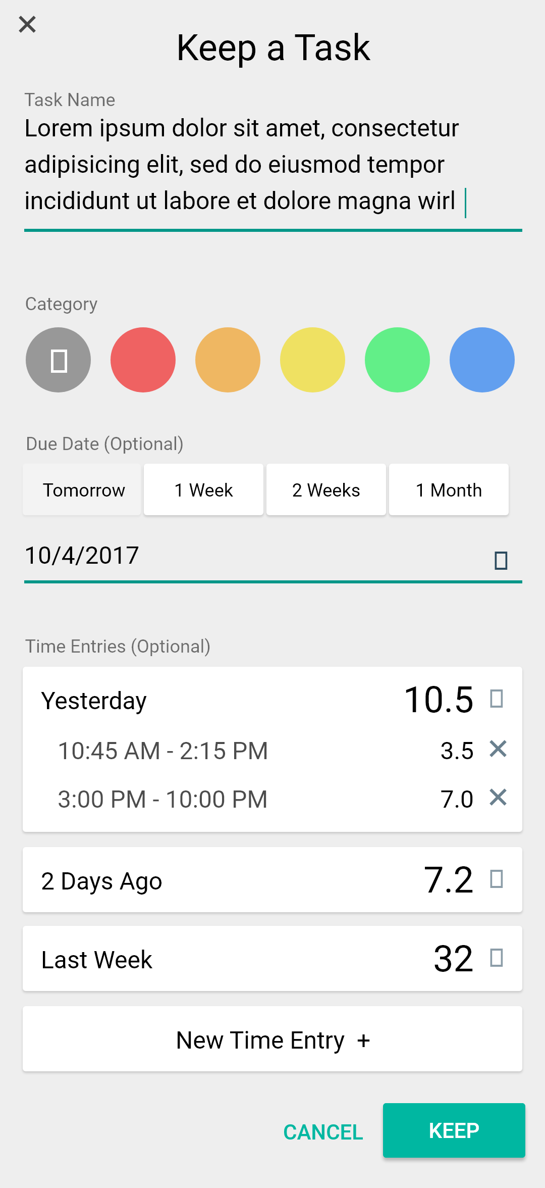 TapKeep · create-task details
